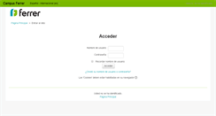 Desktop Screenshot of campusferrer.com