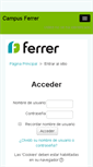 Mobile Screenshot of campusferrer.com